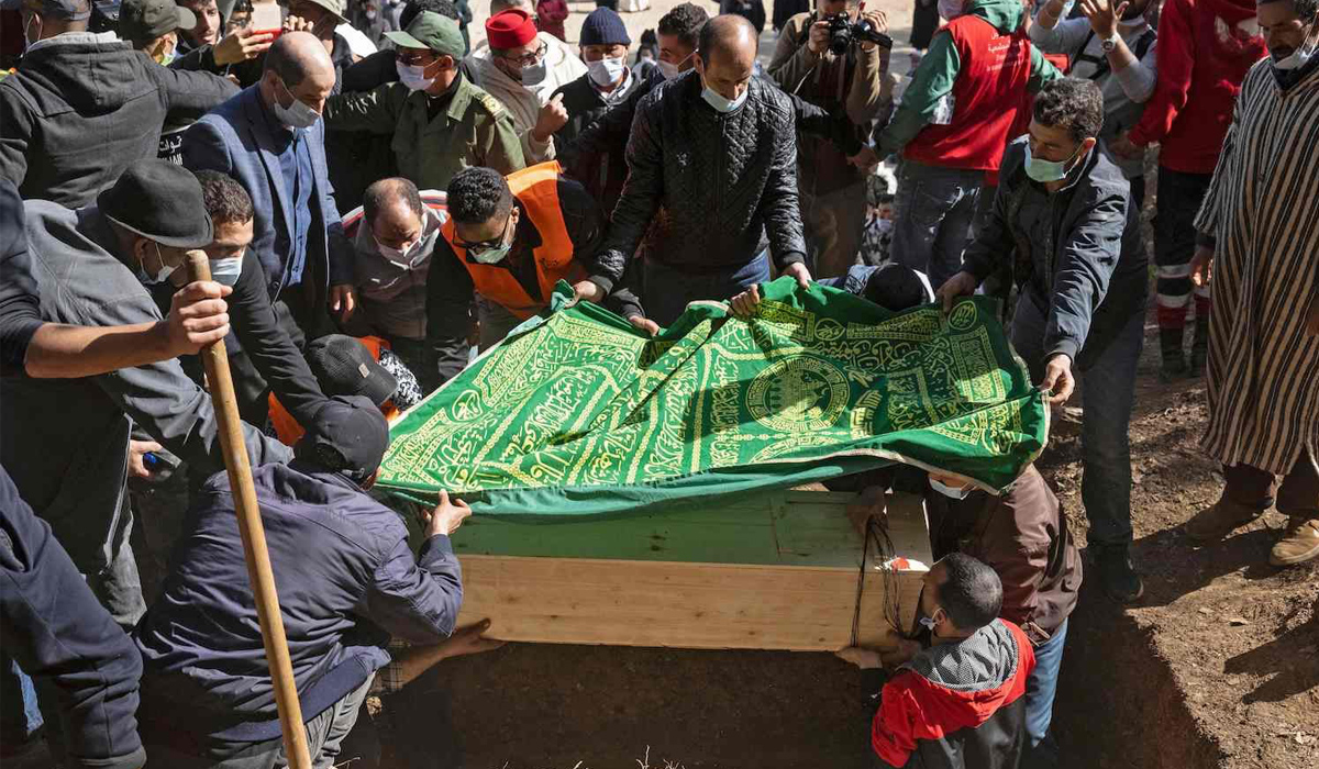 Rayan: Morocco holds funeral for five-year-old boy